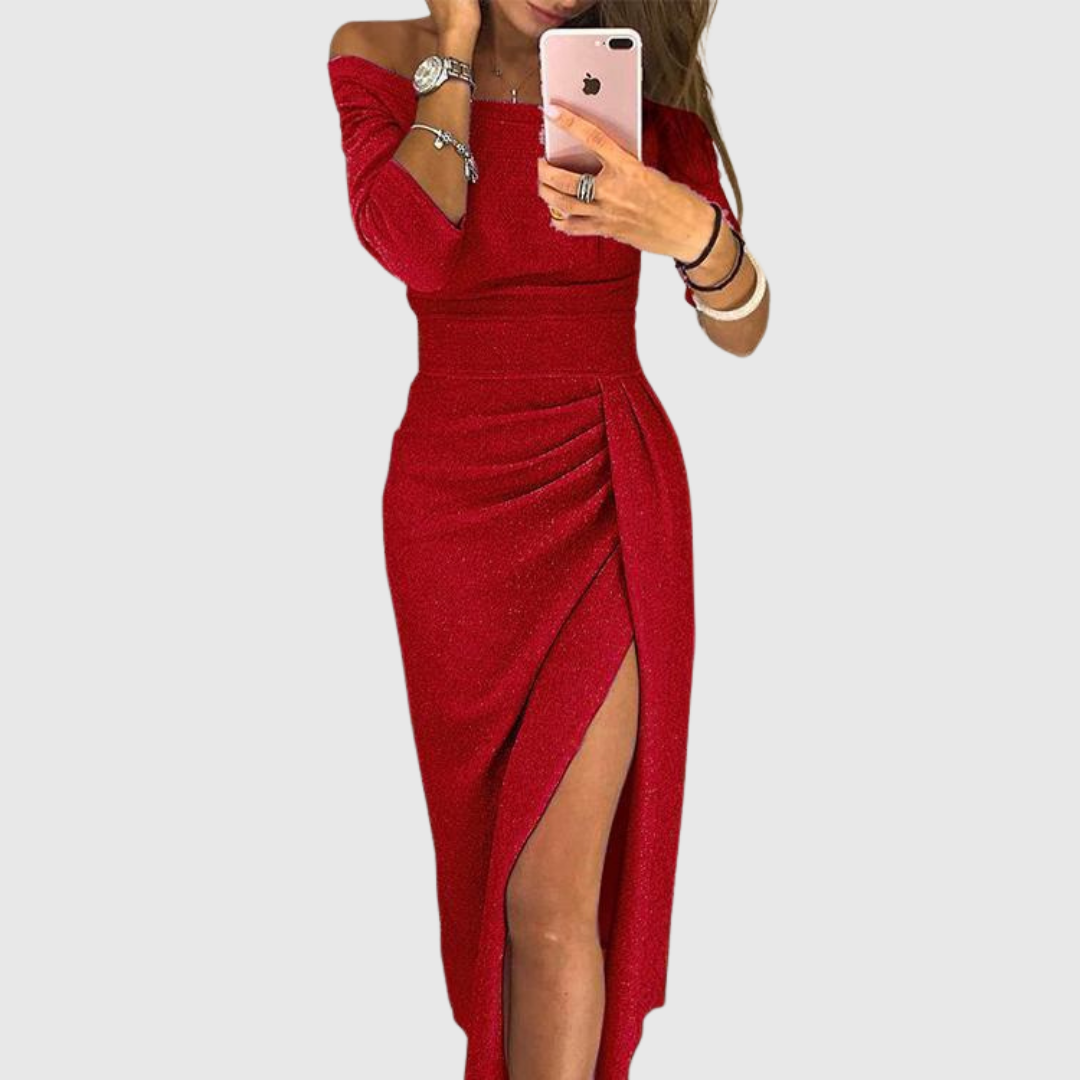 NIPPON™| Eirian - オフショルダーのガラードレス