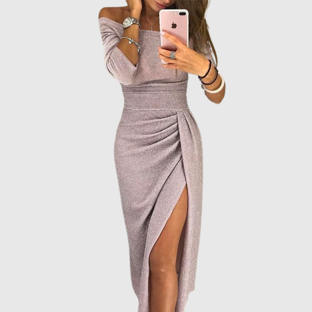 NIPPON™| Eirian - オフショルダーのガラードレス