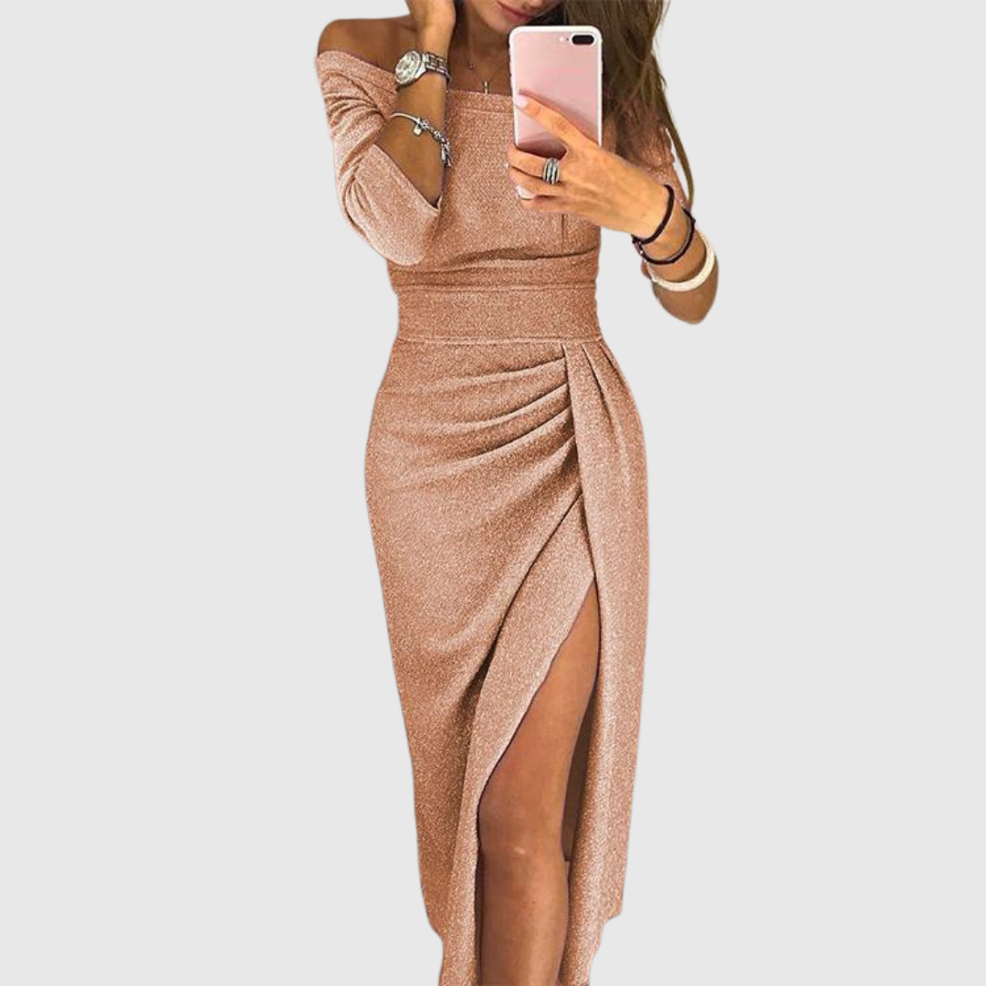 NIPPON™| Eirian - オフショルダーのガラードレス